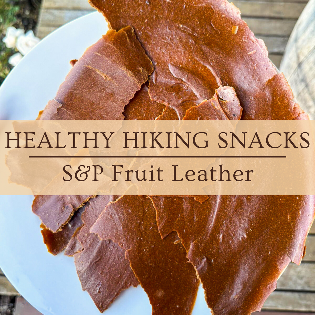 Healthy Hiking Snacks: Shakao & Pumpkin Fruit Leather